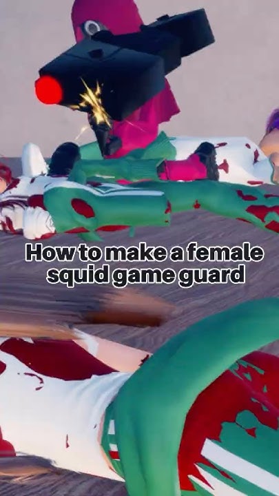 DTI SQUID GAME GUARD TUTORIAL 🔥 ️ #dresstoimpress #dti #roblox - YouTube