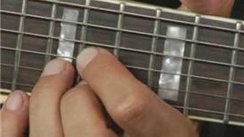 2nd Inversion Octave Up of D Major Guitar Chord on the Top Strings : Guitar Chord Dictionary 21