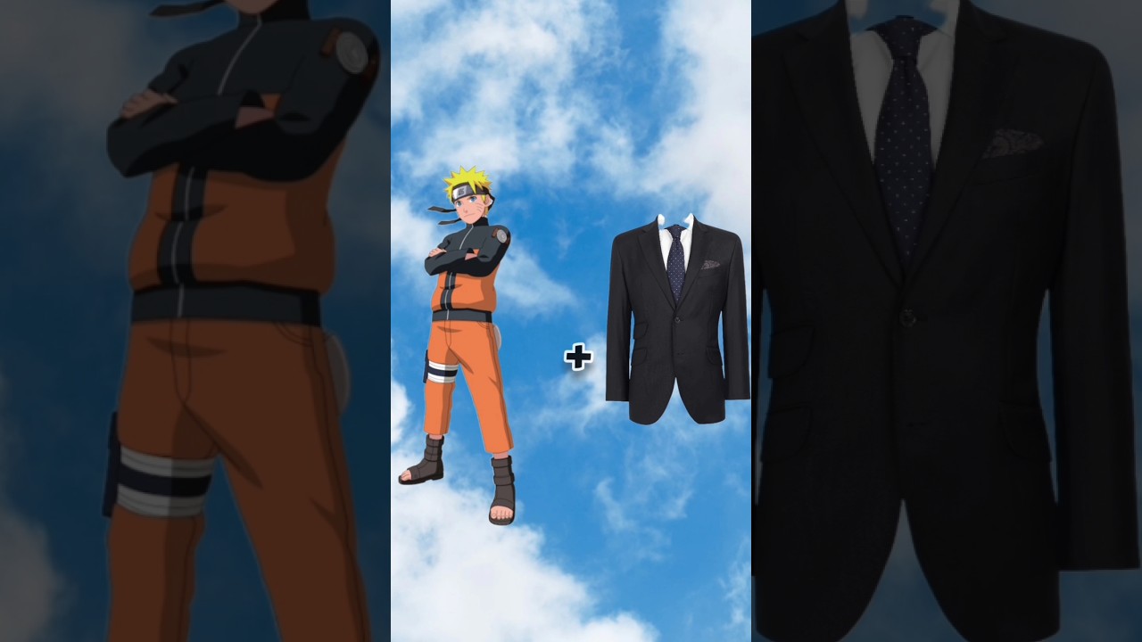 how naruto characters look in coat pant 