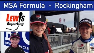 Ricky Collard - MSA Formula - Race 2 Winner - Rockingham 2015