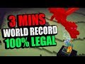 Este Jugador TERMINÓ Minecraft en 3 MINUTOS 100% LEGAL