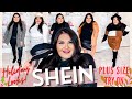 Plus Size SHEIN Try On Haul I Plus Size Clothing Haul I SHEIN Try On 2021: HOLIDAY OUTFIT IDEAS!🦃🎄🎅