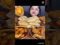 ASMR, EATING SPICY EGGS CURRY 🔥 WITH PUDI #mukbang #asmreating #youtubeshort #eatingshow #asmr #food
