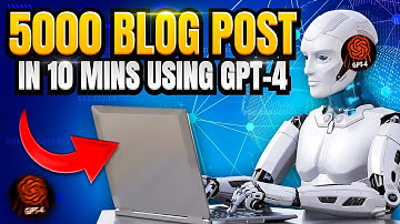 Writing A 5000 Word Blog Post in 10 Minutes Using GPT-4 (Insane Quality)
