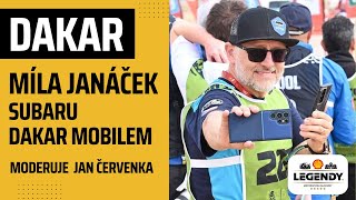 Míla Janáček | Dakar Mobilem | SUBARU | LEGENDY 2023 - moderuje Jan Červenka