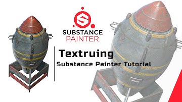 Making of Rocket | part 3 | Texturing tutorial using substance painter | substance intermediate