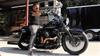 How to Build A Softail Bagger (2019 Softail Slim) - Rush Bikes