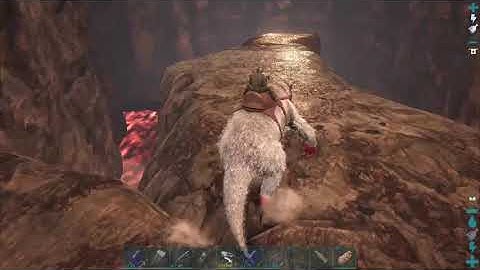 【ARK: The Center】LavaCave - Artifact of the Massive and Artifact of the Strong (Location)