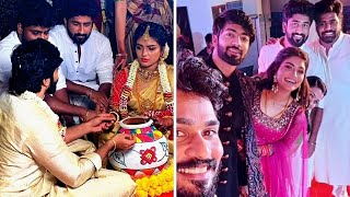 Sembaruthi Serial Artist At Shabana and Aryan Wedding |Serial Actress shabana Wedding