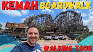 Kemah Boardwalk Full Walking Tour  Houston Texas USA ⭐