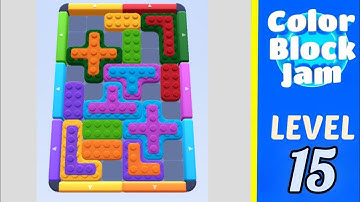 Color Block Jam Level 15 Walkthrough Solution