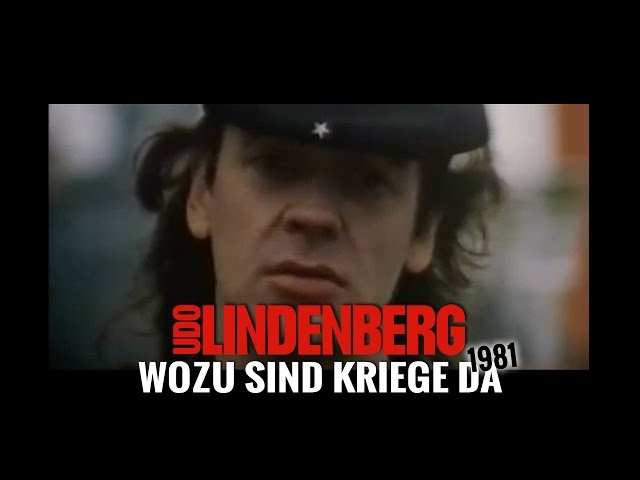 Udo Lindenberg - Wozu sind Kriege da?