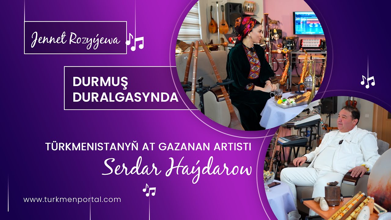 Durmuş duralgasy | Türkmenistanyň at gazanan artisti Serdar Haýdarow