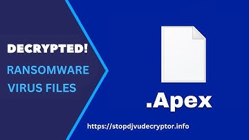 How to Remove .Apex Ransomware Virus and Decrypt Files with STOP DJVU Decryptor | Data Recovery Tool