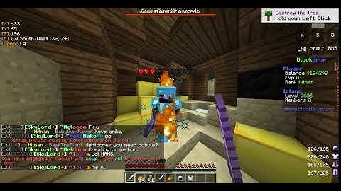 Blockdrop Hacker Skyblock