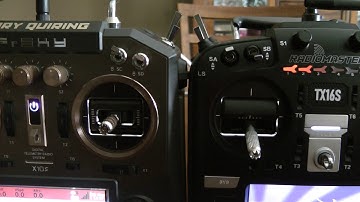 RadioMaster TX16S sound comparison to a FRSky Horus X10s