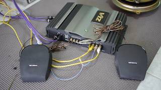 車 【希少】アルパイン パワーアンプ MRV-T303
