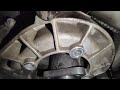 Porsche Carrera 4S 997 P.H - Removing power steering pump out for replacement