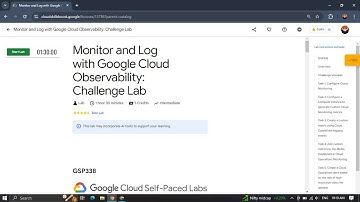 Monitor and Log with Google Cloud Observability: Challenge Lab: Challenge Lab #GSP338 || 🐱 #Solution