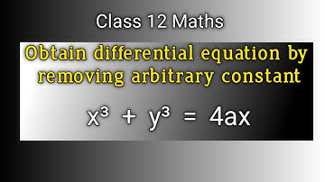 Class 12 Maths Differential equations:Ex.6.2 Q1