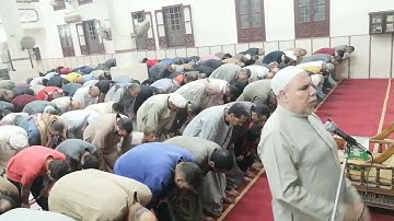 من صلاه التراويح الركعتين السابعه والثامنه مسجد ابو بكر الصديق سوره المائده في رمضان