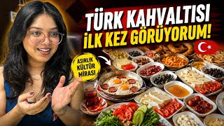 Türk Kahvaltısı İlk Kez Gördüm 😱 Neden Bu Kadar Ünlü? Hintli İlk Tepki 🇹🇷