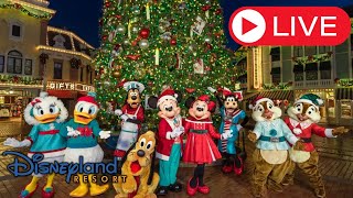 🔴  LIVE from Disneyland - Holiday Time at the Happiest Place on Earth!