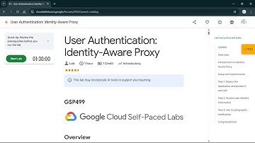 User Authentication: Identity-Aware Proxy | #qwiklabs | #GSP499 #CLI