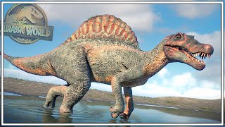 The Spinosaurus Gets Released Into The Dinosaur Ecosystem... | Jurassic World Evolution 2 [Ep4]