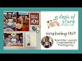 Scrapbooking Fast November Layouts