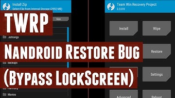 [Fix] TWRP Nandroid Backup-Restore LockScreen Pattern Bug