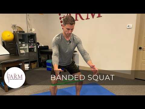 Banded squat