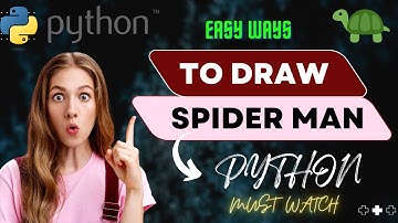How to draw Tom Holland using python #tomholland