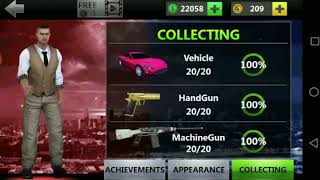 Achievement Scores & Collections - Grand Gangsters 3D screenshot 4