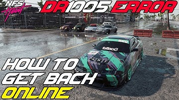 How To Get Back Online in Need For Speed Heat | Error DR1005 |