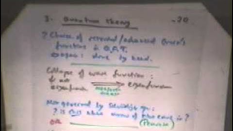 Cosmology, George Ellis | Lecture 4 of 4