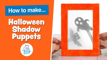 How To Make Halloween Shadow Puppets | Baker Ross