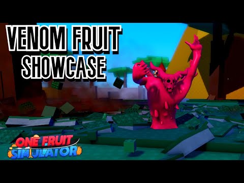 Venom Fruit Showcase In One Fruit Simulator 