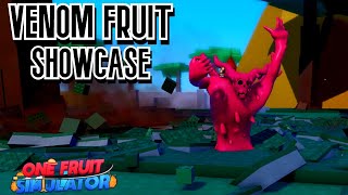 VENOM FRUIT SHOWCASE (One Fruit Simulator)