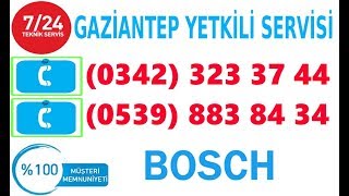Gazi̇antep Bosch Servi̇si̇ - 323 37 44 - Ertek Group