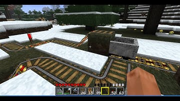 Minecraft 1.5_01 Powered rail & Detector rail