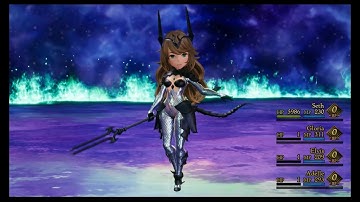 Bravely Default II - Martha (Mandatory Battles Only/Low Level, Hard Difficulty)