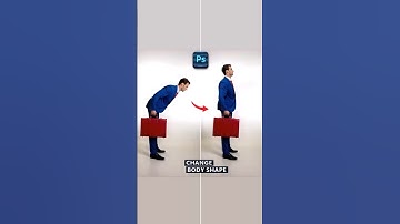 How to change body shape in Photoshop short tutorial