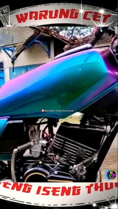 Motor RX King Warna Bunglon | @ToNnyPlayerPaint | #rxking #repaint #modifikasimotor #shorts