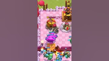 Elixir Golem + Triple Dragons for 7x Elixir Challenge in Clash Royale - Season 21!! #Shorts