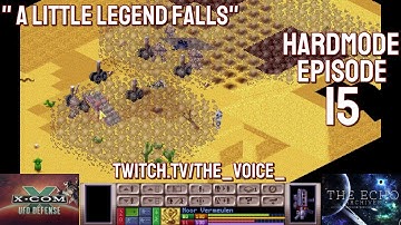 X-COM: UFO Defense Hardmode Expansion Superhuman Ironman - Episode 15 - A little legend falls.
