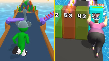 Giant Rush Vs Fat Pusher: All Levels Gameplay - New Update Android, iOS #3