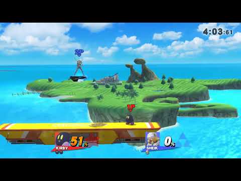 スマブラWiiU カービィVSシーク