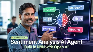 🔥Build a No Code Sentiment Analysis AI Agent in n8n 🔥 | Hotel Review Classifier Using Open AI