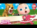 Zoo Animals Cartoon | + More Kids Songs | Billion Surprise Toys